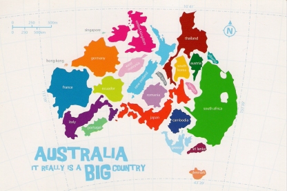 Australia is a big place