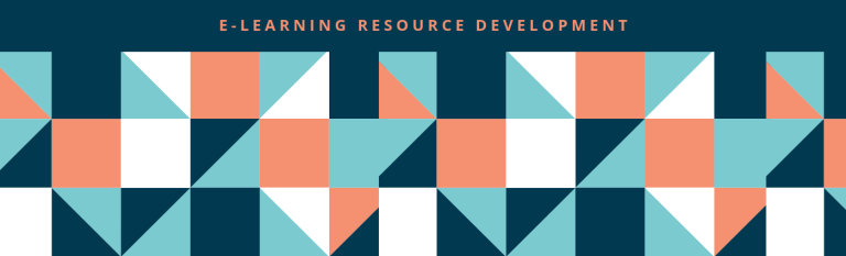 E-learning resource development image